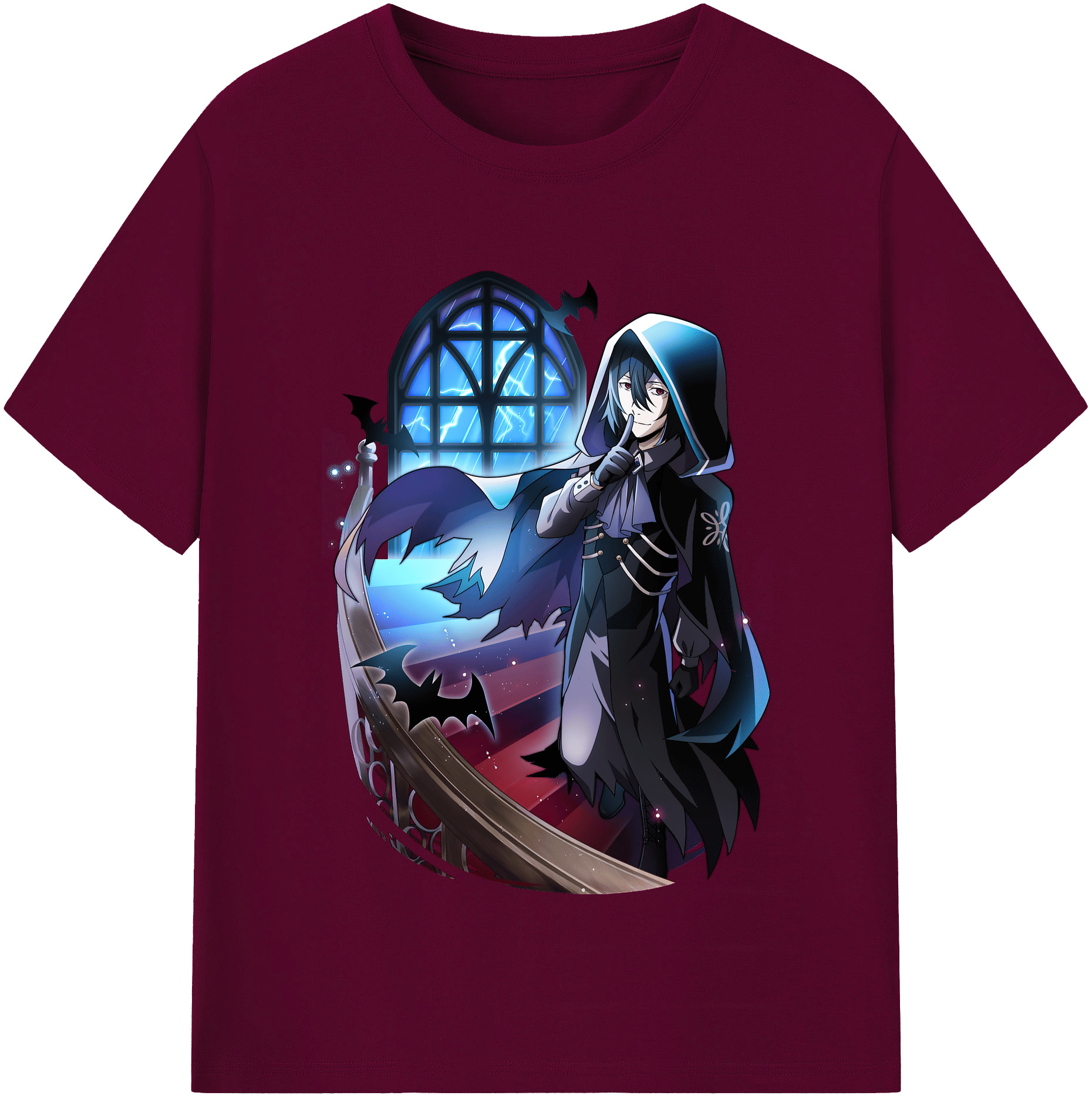 （画像用） 文豪ストレイドッグス Bungo Stray Dogs レディースカジュアルプリントTシャツ（綿100％）